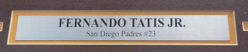 פרננדו טאטיס ג'וניור. חתימה ממוסגרת 16x20 צילום סן דייגו פדרס JSA JJ26663 - תמונות MLB עם חתימה
