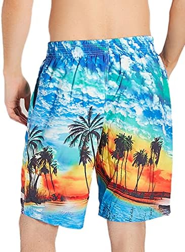 גברים מצחיק בגד ים מהיר יבש וחוף ספורט ריצה לשחות לוח מכנסיים קצרים רשת רירית