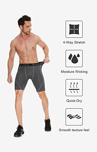 5 או 1 חבילה דחיסת מכנסיים גברים ספנדקס ספורט מכנסיים ספורט אימון ריצת גרביונים ביצועים תחתונים