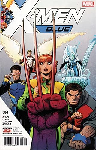 אקס-מן: כחול 4 וי-אף / נ. מ.; מארוול קומיקס / קאלן באן