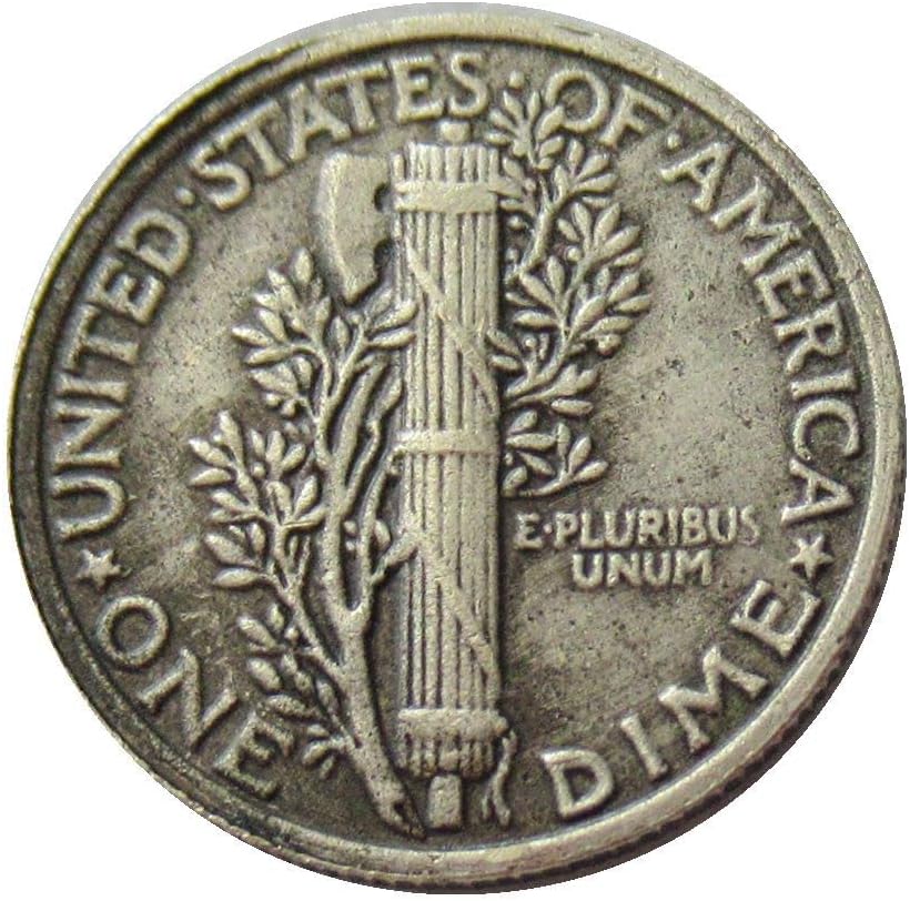 ארהב 10 סנט 1917 מטבע זיכרון מצופה מכסף מטבע זיכרון