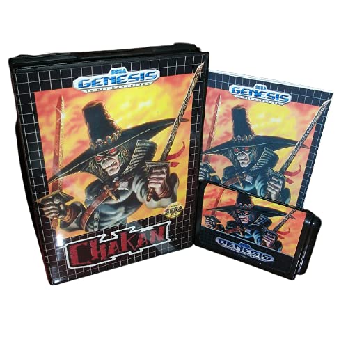 Aditi Chakan Us Cover עם קופסה ומדריך עבור Sega Megadrive Genesis Console Game Console 16 bit MD