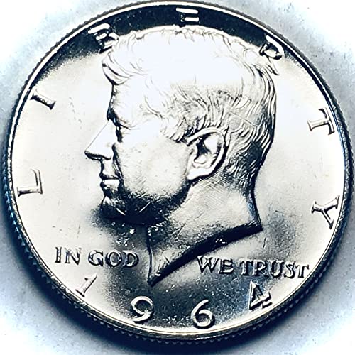 1964 D JFK Kennedy Silver Silver מוכר חצי דולר מנטה