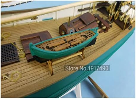 3 דגם חלל חוש עץ סירת דגם ערכת עשה זאת בעצמך ילדי של צעצוע יחס 1/50 דגם סירת עץ פאזל שיט נושא המפלגה