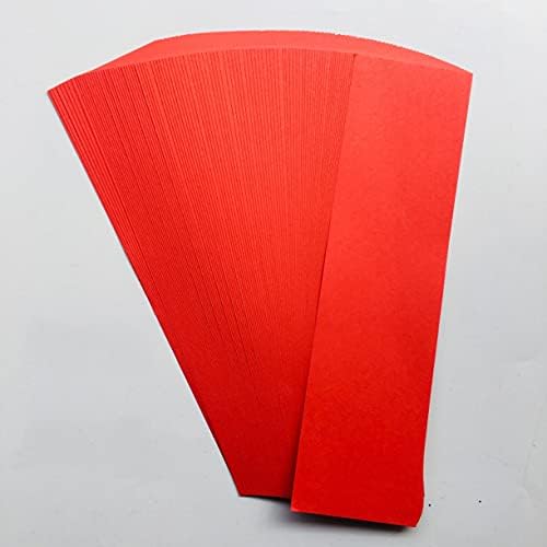 Welliestr 100 יחידות אספקה ​​טאואיסטית, נייר אדום טוב, נייר אדום ריק, נייר פו ריק, ריק מזל טוב נייר סמל אדום