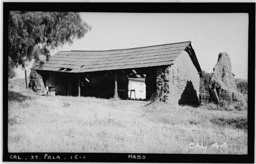 צילום HistoricalFindings: Asistencia של סן אנטוניו דה פאלה, מיסיון דרך, פאלה, מחוז סן דייגו, קליפורניה, 13