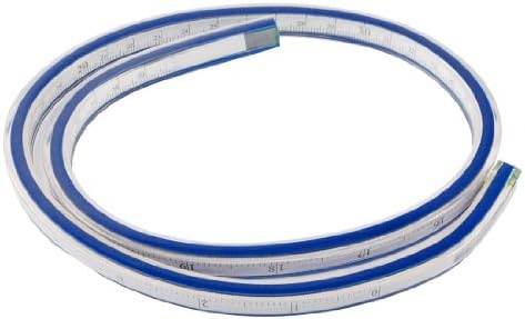 כחול לבן כלים & מגבר; בית שיפור רך פלסטיק גמיש למדוד מכשיר קלטת שליט קלטת מודד 50 ס מ 20