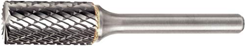 הסרת מתכת WIDIA BUR M41253 SB, קצה חיתוך מאסטר, גלילי עם חתך קצה, קוטר חיתוך 0.25 , קרביד, חתך יד ימין, קוטר שוק 0.125