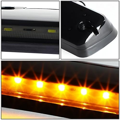 שושלת אוטומטית תואמת 07-13 Silverado Sierra GMT900 LED CAB גג עליון מרכז ריצה אור+מנורות צד זוגות