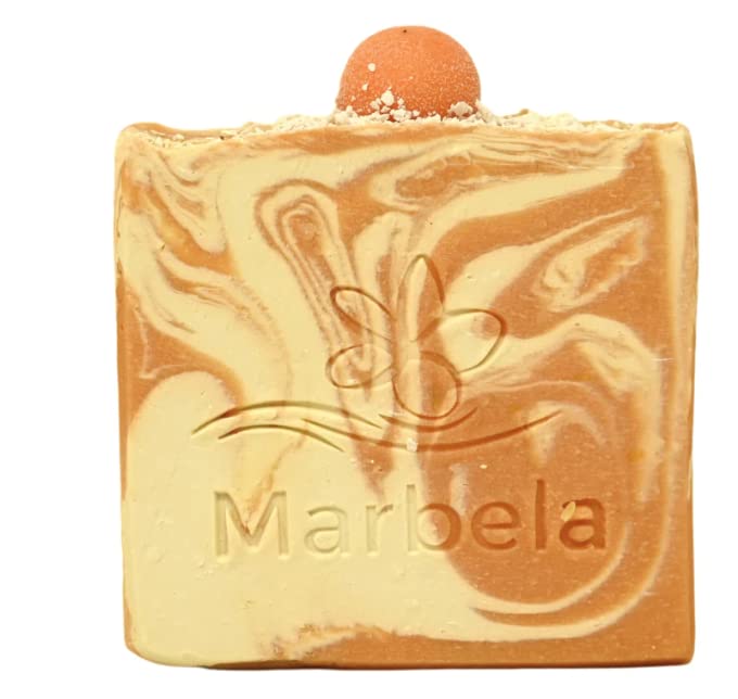 מרבלה קוסמטיקה סבון בעבודת יד-אפרסק גרדניה-בר סבון 3.5 עוז