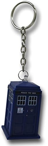 מקל זיכרון דוקטור הו - TARDIS 4GB שרשרת מפתחות USB עם אור LED כחול מהבהב