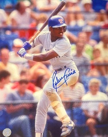 רובן סיירה חתמה על טקסס ריינג'רס 8x10 Photo- AWM הולוגרמה - תמונות MLB עם חתימה