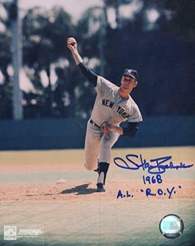 סטן בהנסן ינקי 1968 אל רוי חתום חתימה 8x10 צילום w/coa - תמונות MLB עם חתימה