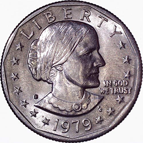 1979 S Susan B. Anthony דולר $ 1 על לא מחולק