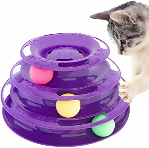 מושלם חתולים טיטאן של מגדל-אינטראקטיבי חתול כדור צעצוע