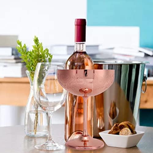 מתכת יין גביע, נוח להרגיש דקורטיבי לשמור יין מגניב מתכת שמפניה כוס לבית