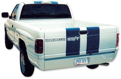 החלפת גרפיקס של פיניקס לשנת 1997 1998 דודג 'ראם SS/T מדבקות משאיות ופסים ערכת - כחול