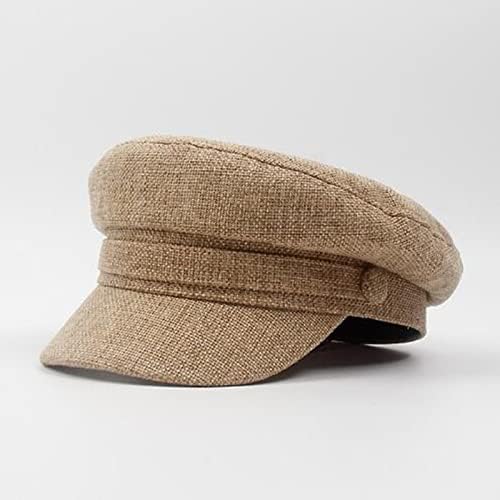 כובע כותנה כובע חיל הים כותנה כפית ספורט מגוונת ספורט רו -תכליתית של נשים כפיות ספורט בריטיות כפיות ספורט אוהד ספורט שעועית Bright Fedora