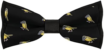 מצחיק ציפור גברים של עניבת פרפר מראש קשור מתכוונן עניבת פרפר ללבוש רשמי טוקסידו חתונה