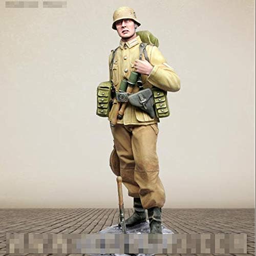אטריה 120 ממ 1/16 שרף חייל דגם מלחמת העולם השנייה חייל מהנדס למות יצוק דגם ערכת
