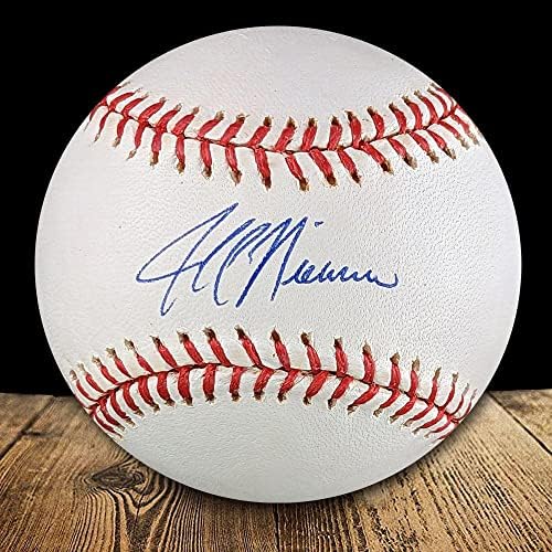 ג'ף ניימן חיצה את ה- MLB בייסבול רשמי של ליגת המייג'ור הרשמית - חתימות בייסבול