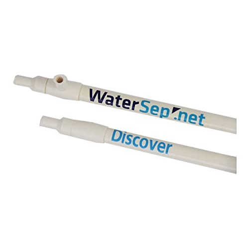 Watersep WA 100 05DIS24 ll Discover24 שימוש חוזר במחסנית סיבים חלולים, ניתוק קרום 100k, מזהה 0.5 ממ, קוטר 9.4 ממ, אורך 60 ממ, פולי -ענולפון/פוליסולפון