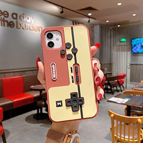 Wifantien 3D Console Console Case for iPhone 11 6.1 , iPhone 11 Cool Case, 3D Cartoon Cartoon Cart Care Fap כרית צורה ילדים בני נוער גברים