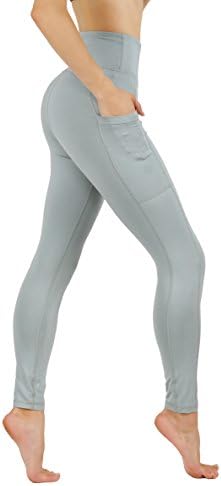 מכנסי יוגה בקוד קוד עם כיסים עם תאי רשת יבש עם שני הצדדים באורך מלא וחותלות קאפרי
