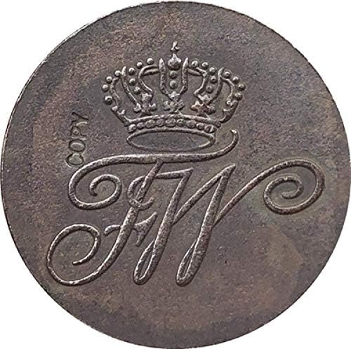 פולין 1810 1 מטבעות שילינג העתק מתנה מטבע מטבע חידוש Copysoevenir