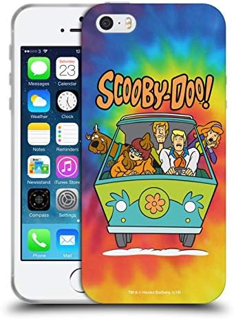 עיצובים של מקרה ראש מעצבים רשמית רישיון Scooby-Doo Doe Dye Mystery Inc. מארז ג'ל רך תואם ל- Apple iPhone 5 / iPhone 5S / iPhone SE