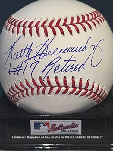 קית 'הרננדז ניו יורק מטס 17 בייסבול OML חתום בדימוס - כדורי בייסבול עם חתימה