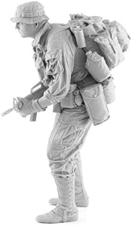 גודמואל 1/16 צבאי מלחמת נושאים וייטנאם מלחמת ארהב חיל רגלים שרף דגם ערכת / אינו מורכב ולא צבעוני חייל למות ליהוק ערכת/אה-6276