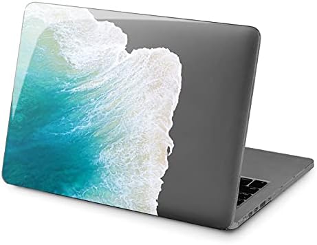 לקס חילופין מארז ברור תואם ל- MacBook Air 13 Mac Pro 15 אינץ 'רשתיות 12 11 2020 2019 2018 2017 גל הדפס קיץ פלסטיק יפה טבע