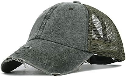 Toptie Vintage מבולגן קוקו קוקו כותנה שטוף כובע כותנה מתכווננת כובע בייסבול