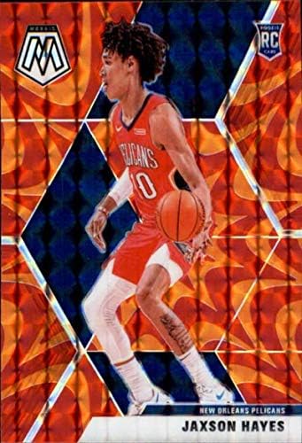 2019-20 Panini Mosaic Retroactive Orange 221 Jaxson Hayes RC טירון New Orleans Pelicans NBA כרטיס מסחר בכדורסל