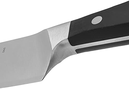 ארקוס מזויף סכין שף 8 אינץ 'נירוסטה. סכין מטבח מקצועית לבישול. ידית פולי -אוקסימתילן ארגונומית ולהב 210 ממ. סדרה מנהטן. צבע שחור