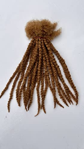 לינקמאי מרקם לוק 8-14 אינץ 0.4 סמ ו 0.6 סמ אמיתי שיער טבעי, טבעי שחור ו 27 ראסטות הרחבות לגבר / נשים מלא ראש בעבודת יד קבוע לוק