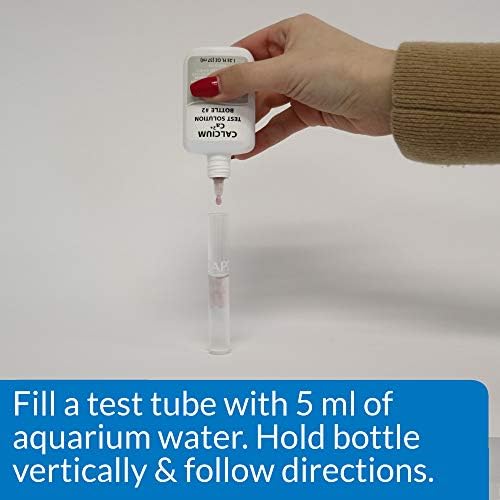 ערכת בדיקת סידן מים מלוחים אקווריום מים 1-ספירת ערכת בדיקה, 69 ליטר